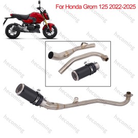 ISTUNT Grom 125 Exhaust System Muffler Pipe Slip For Honda Grom125 Msx125 2022-2025