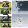 KeyPower Juego de llaves para concesionario de carrito de golf