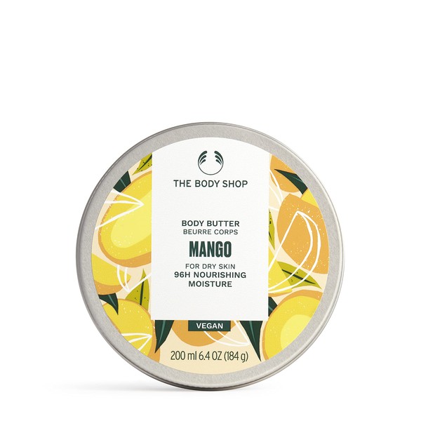 The Body Shop Mango Body Butter – Nourishing & Moisturizing Skincare for Normal Skin – Vegan – 6.4 oz