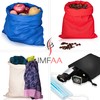 IMFAA Plain Drawstring/Sack/Stocking/Storage/Laundry/Muslin 100% Cotton Shopping Bags in 6 Sizes