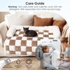 PulseFay Dog Couch Cover Protector with Edging, Couch Covers for