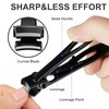 Nail Clippers for Seniors Thick Toenails, Upgrade Wide Jaw Fingernail