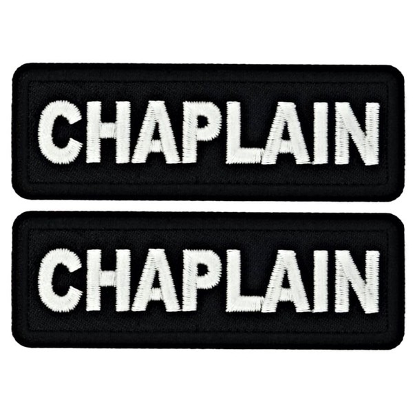 Patch Force Chaplain Christians Embroidered Patch - 2pc Bundle 3