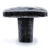 Jetland Square Hammered Cabinet Knobs - 6-Pack, Iron Scratches, 1-1/4"