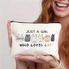 DWFEYOI Cat Makeup Bags for Women Cute Gifts for Cat