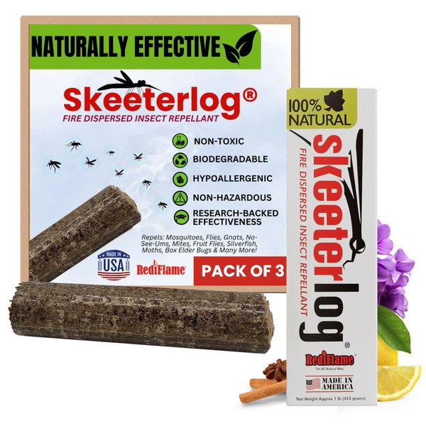 Skeeterlog (Pack of 3)
