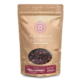 Molienda Sagrada, Té Jamaica Cristalizada, 100 g, 1 piezas