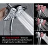 GRICH 2.5GPM Shower Head with Handheld Spray Combo: 2 in
