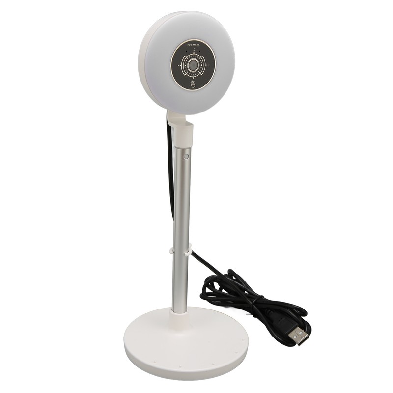 1080P Fill Light Webcam 3 Level Adjustable Fill Light Retractable