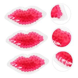 FOMIYES 12pcs Relaxing Lip Pads Pack Gel Lip Pads for Cooling Therapy Fatigue Relief Portable Cooling for Women