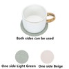Placemats and Coasters, Double Sided Available Leather Table Mats Set