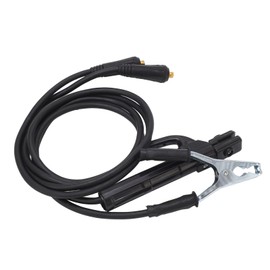 Welding Electrode Holder 200A Brass Iron Machine Ground Clamp Replacement Accessories with 1.5meter Cable for Shipyard Construction Site Household