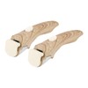 Parakatoikos Removable Handle Wood-Like, Detachable Handle for Pots and Pans,