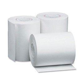 MARBIG(R) 49013 Cash Register Rolls, EFTPOS Rolls, Thermal - 57 X 35 X 11.5mm Pack 10