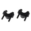 1 Pair Motorcycle Handlebar Risers Clamp Aluminum Alloy Risers Mount
