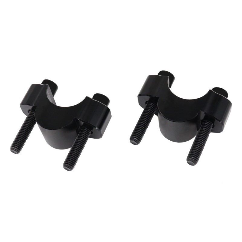 1 Pair Motorcycle Handlebar Risers Clamp Aluminum Alloy Risers Mount