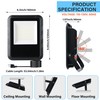 Simple Deluxe 2 Pack LED Flood Lights Outdoor, 70W 7000LM