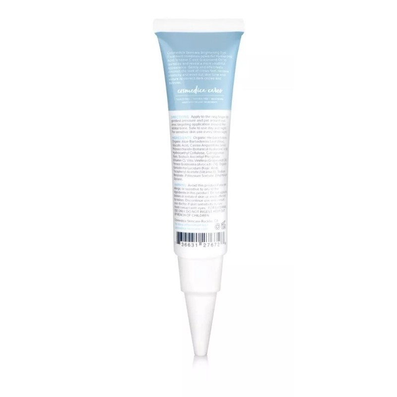 Cosmedica Gel Iluminador Para Ojos Con Ácido Hialurónico
