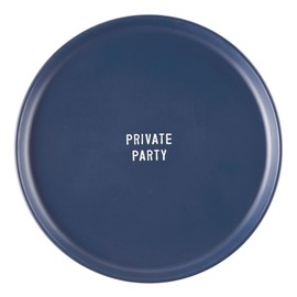 Santa Barbara Design Studio Small Plate Set Face-to-Face Designs Melamine Salad Plates, Set of 4, Private Party