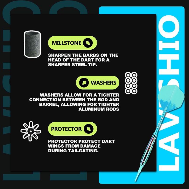Lavishio Soft Tip Darts Set - Soft Tip Darts for