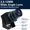 Svpro 1080P USB Camera with 2.8-12mm Optical Zoom Lens IMX323