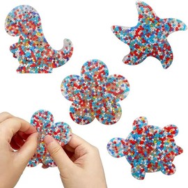 4 Pack Fidget Toys for Skin Picking, Picking Pad, Silicone Sensory Toys for Skin Picking, Dermatillomania Fidget Toys Relax Anxiety Toy for Children & Adults