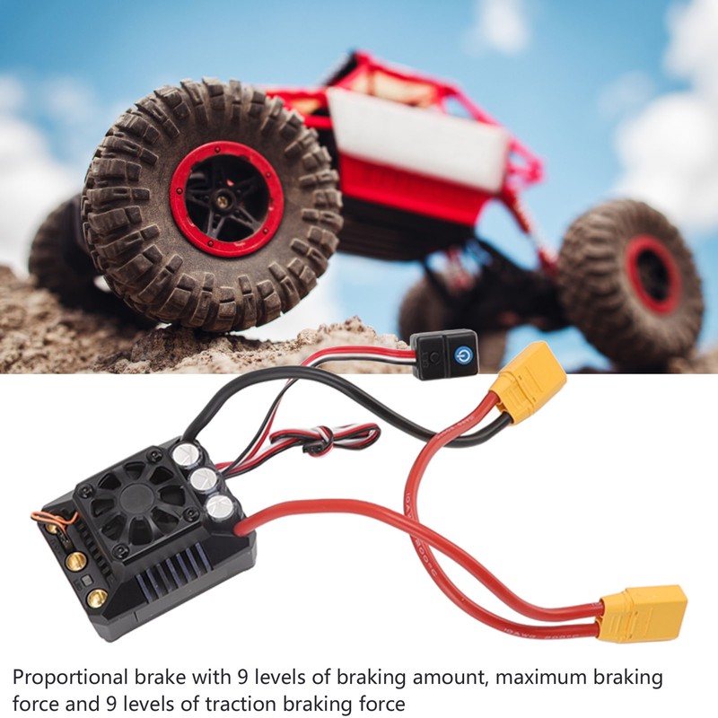 RC Electronic Speed Controller 160A 8S Black with XT90 Plug