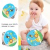 YUANHONGJIAN Tambourine Baby Tambourine Cartoon Hand Held Drum Portable Tambourine