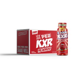 VMI Sports KXR High Stimulant Ready to Drink Pre-Workout | 400mg Caffeine 6g Citrulline 3.2g Beta-Alanine | Delicious – Convenient | 12 ct - 12.5 oz Bottles (12 Count, PEZ Cherry)