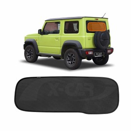 X-CAR Rear Windscreen Sun Shade for Suzuki Jimny 3-Door 2018-2025 Car Custom Wind Screen Sun Blind Mesh