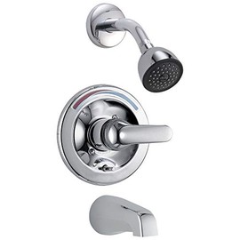 Delta Faucet T13691 Classic 13 Series Tub and Shower Trim - Push Button Diverter (Valve sold separately), Chrome