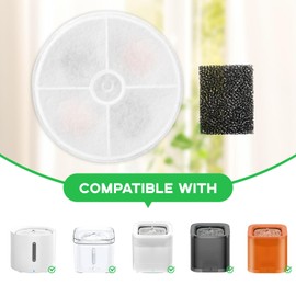 10 Packs Upgraded Replacement Filter Units 3.0 for Cat Water Fountains E versweet 2S/3/3 Pro,E versweet Solo/Solo SE, Pet Dog Water Fountain Filters