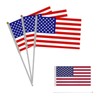 American Flag Mini Small US USA Handheld Stick Flags 5.5x8.3