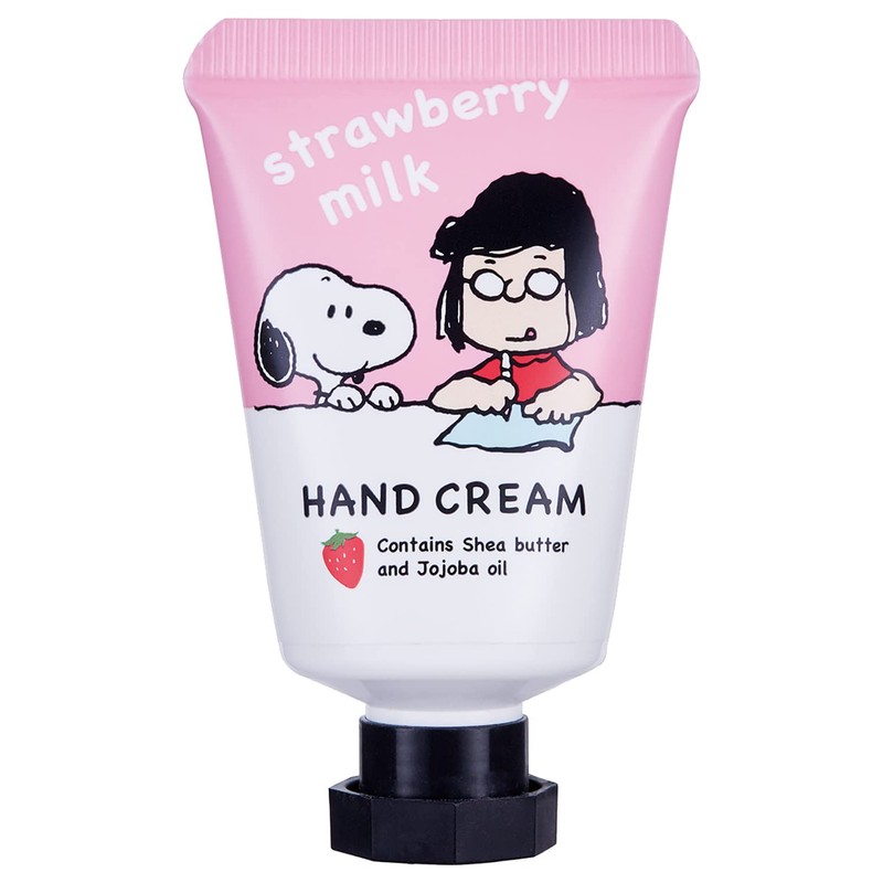 Peanuts Hand Care Set Strawberry Milk Mini Hand Soap 70ml,