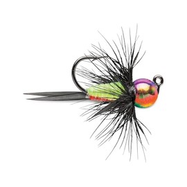Tungsten Bullfly Jig 1/16 oz Metallic Rainbow