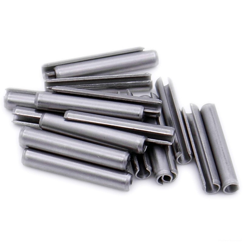 D2 (2mm x 4mm) Slotted Spring Pin (Heavy) - Stainless