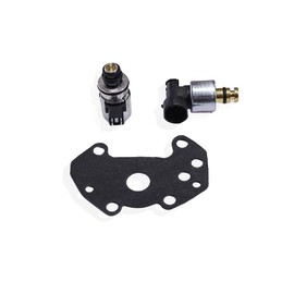 QSDJLM 4617210&56027720 A500 A518 42RE Governor Pressure Solenoid Sensor Set W/Gasket Replacement for Dodge 、Jeep