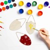 NUOBESTY 20pcs Unfinished Wooden Shield Cutouts for DIY Wood Projects