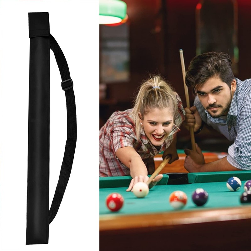 1 Piece Pool Cue Bag, 1/2 Snooker Cue Case Bag