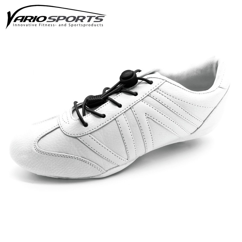 Elastic Flat or Quick-Release Shoe Laces Alternative to Traditional Shoe