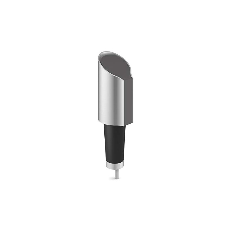Zack 20313 PREMIRO Wine Pourer, Stainless Steel, Silver Metal