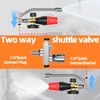 Heliwoo Short Pressure Washer Gun with Foam Cannon 5000 PSI,