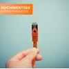 1aTTack.de 3,0m - orange - 1 Stück CAT.7 Netzwerkkabel Patchkabel