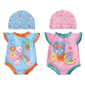 Diealles Shine Doll Clothes for New Born Baby Doll, Clothing Set for Dolls 35-43 cm - Style 13