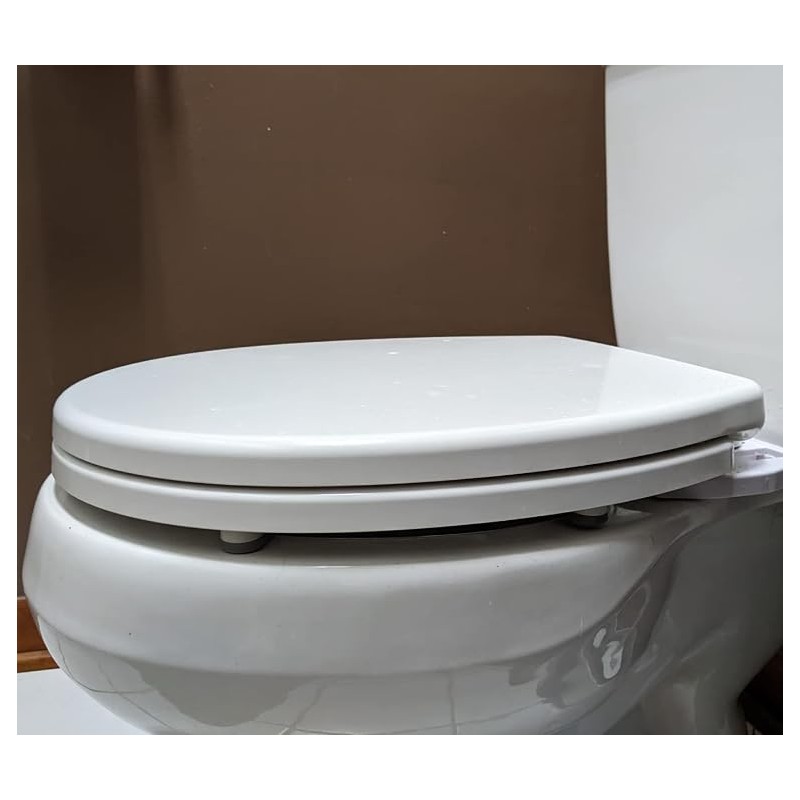 Universal Toilet Seat Bumpers, Suitable for Bidet Kits, 4 Pack