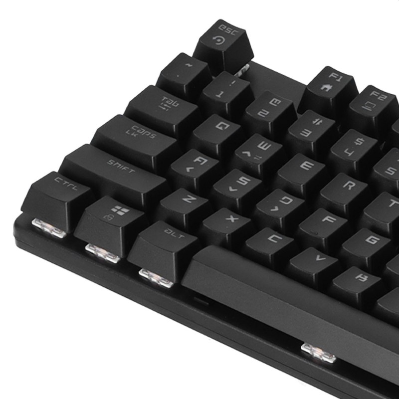 MAGIC REFINER Gaming Keyboard 87 Keys Portable Durable RGB Backlit