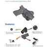 Tactical Scorpion Gear Level II Retention Paddle Holster fits: Ruger