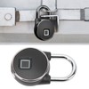 Smart Fingerprint Padlock Compact USB Charging Keyless Padlock for Home