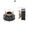 Drado 1/2 Inch IBC Quick Coupling, IBC Container Accessories with