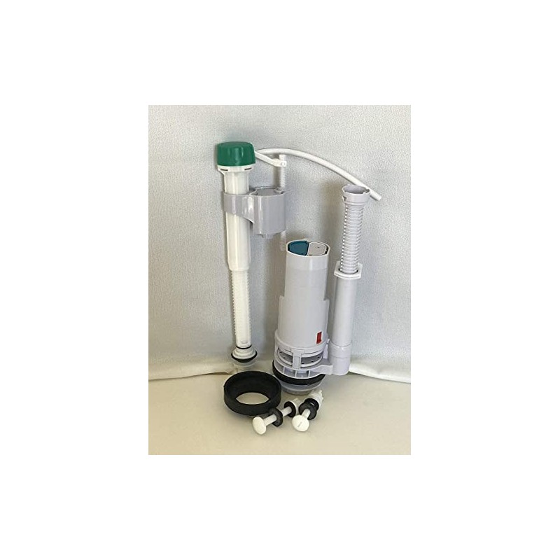 2.5 inch Top Button Dual Flush Valve & Glacier Bay